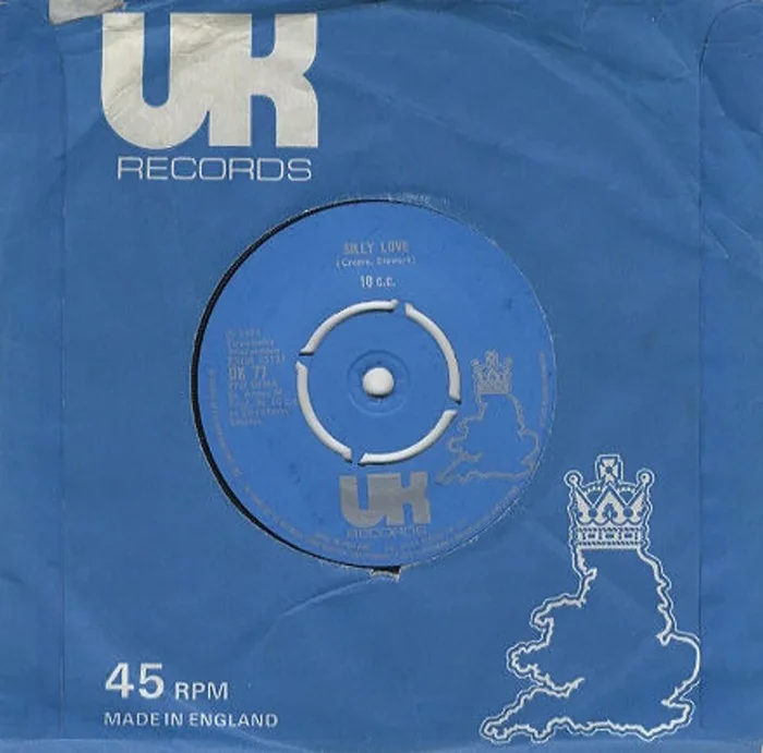 10cc Silly Love UK 7 ” vinyl