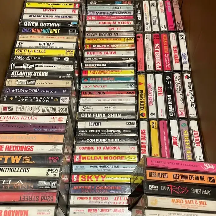 123 Cassette Tape Lot – Video Look – Rap / R&B / Etc