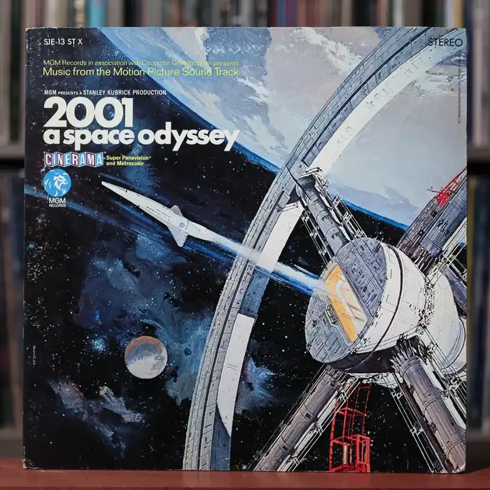 2001 A Space Odyssey – Original Motion Picture Soundtrack – 1968 MGM, EX/VG+