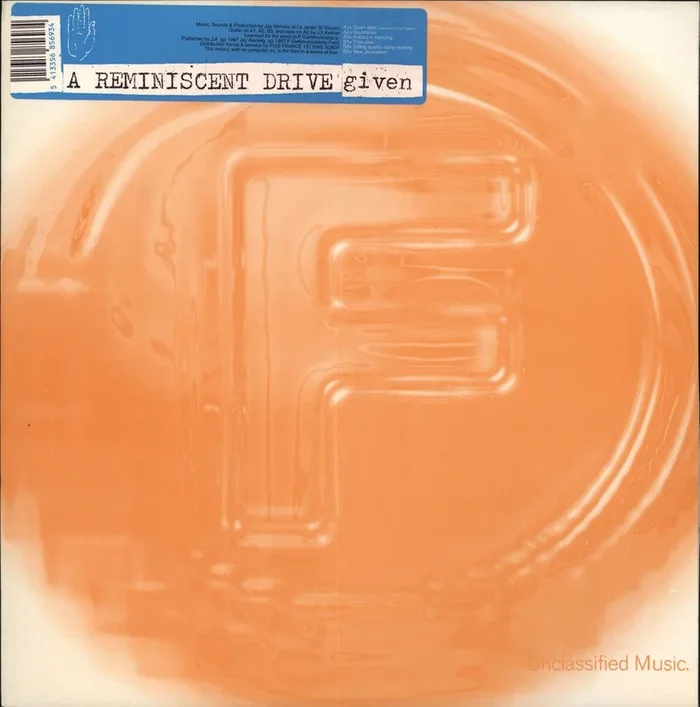 A Reminiscent Drive Given French 12 ” vinyl