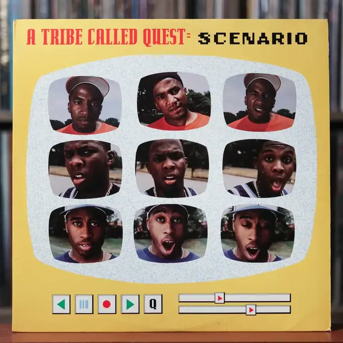 A Tribe Called Quest – Scenario – 12″ Single – 1992 Jive, VG/EX