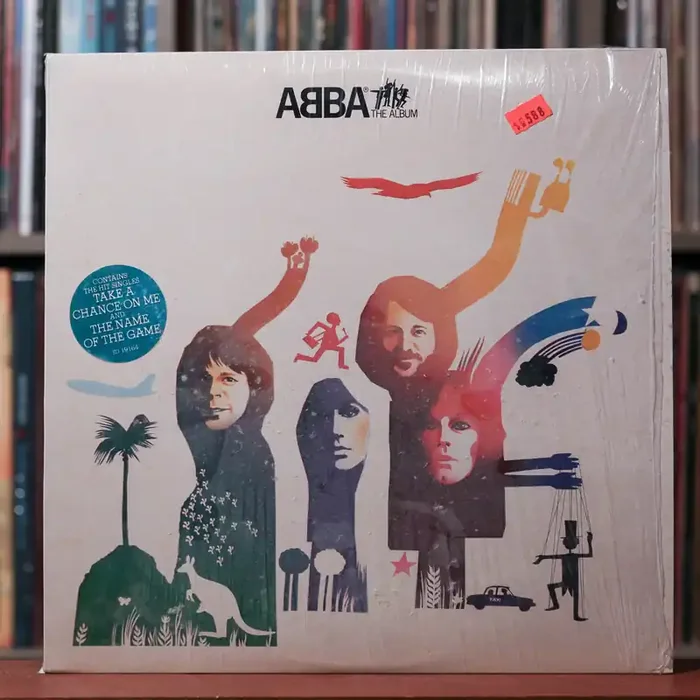 ABBA – The Album – IN SHRINK W/ HYPE 1977 Atlantic, VG+/EX