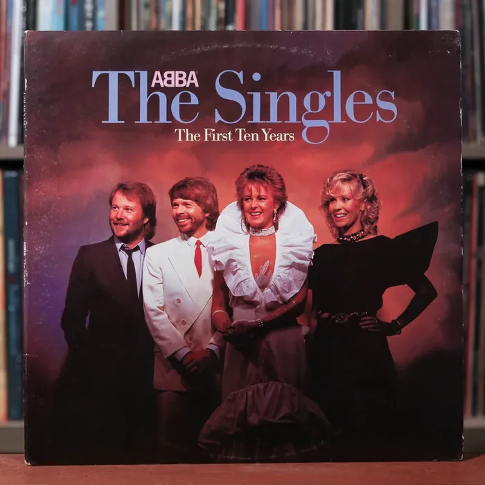 ABBA – The Singles (The First Ten Years) – SOUTH AFRICAN import 1982 Sunshine (2), VG+/VG+