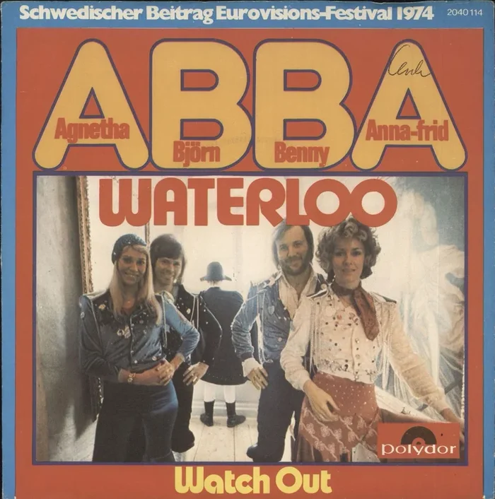 Abba Waterloo – EX German 7 ” vinyl
