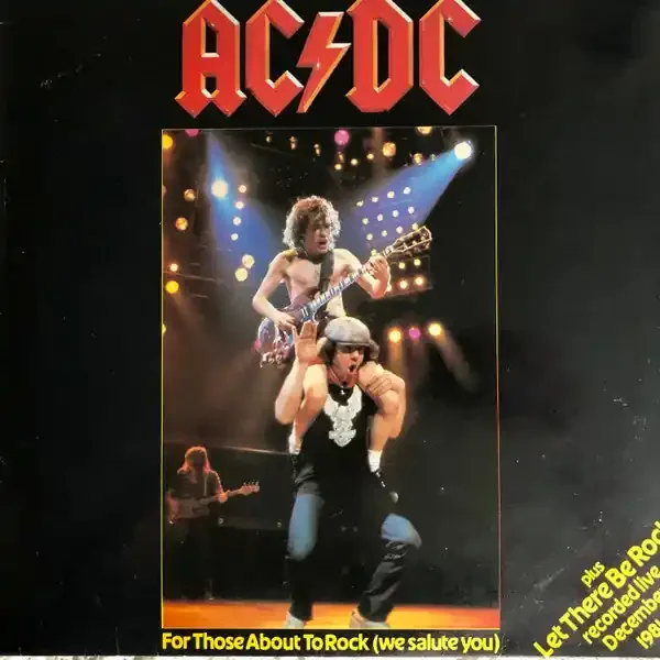 AC/DC – For Those About To Rock (We Salute You) (12″, Single) (Very Good Plus (VG+))