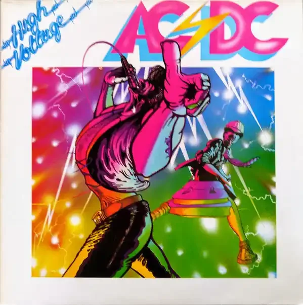 AC/DC – High Voltage (LP, Album, RE, Wes) (Very Good (VG))