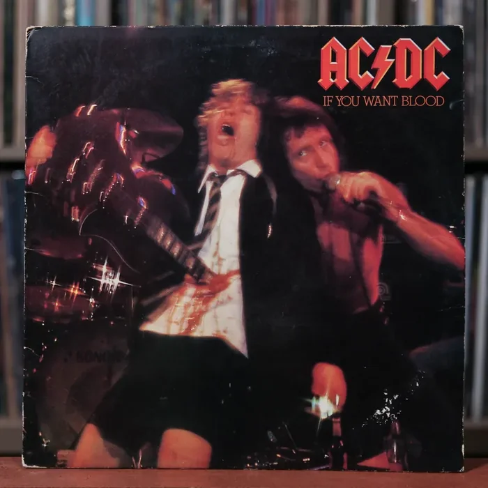 AC/DC – If You Want Blood You‘ve Got It – 1978 Atlantic, VG/VG