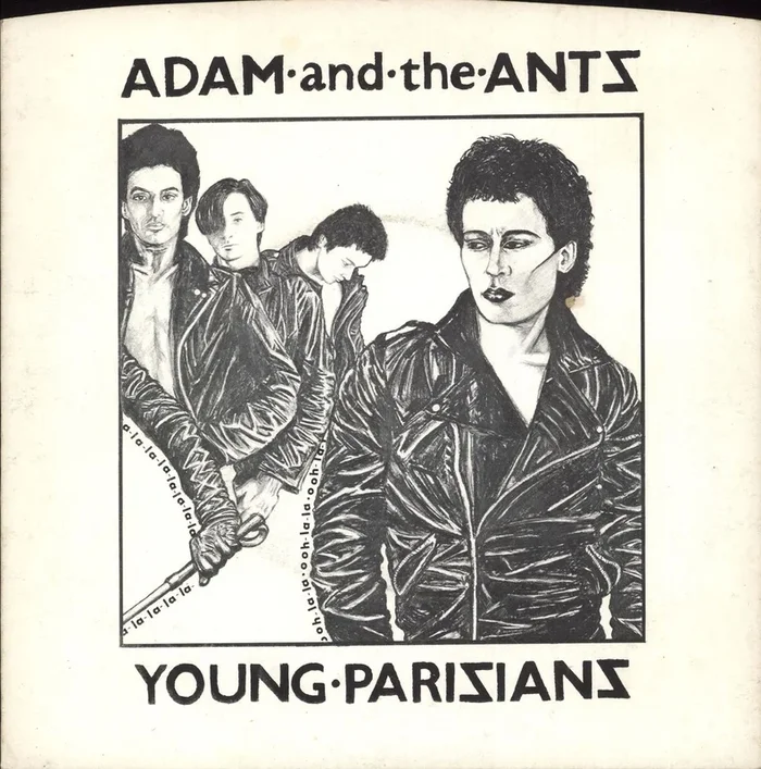 Adam & The Ants Young Parisians – 2nd – P/S – EX UK 7 ” vinyl