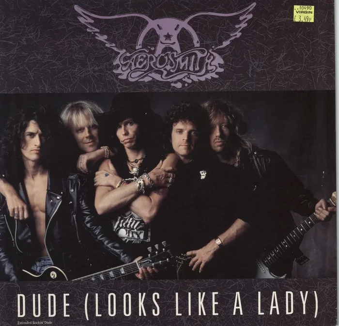 Aerosmith Dude UK 12 ” vinyl