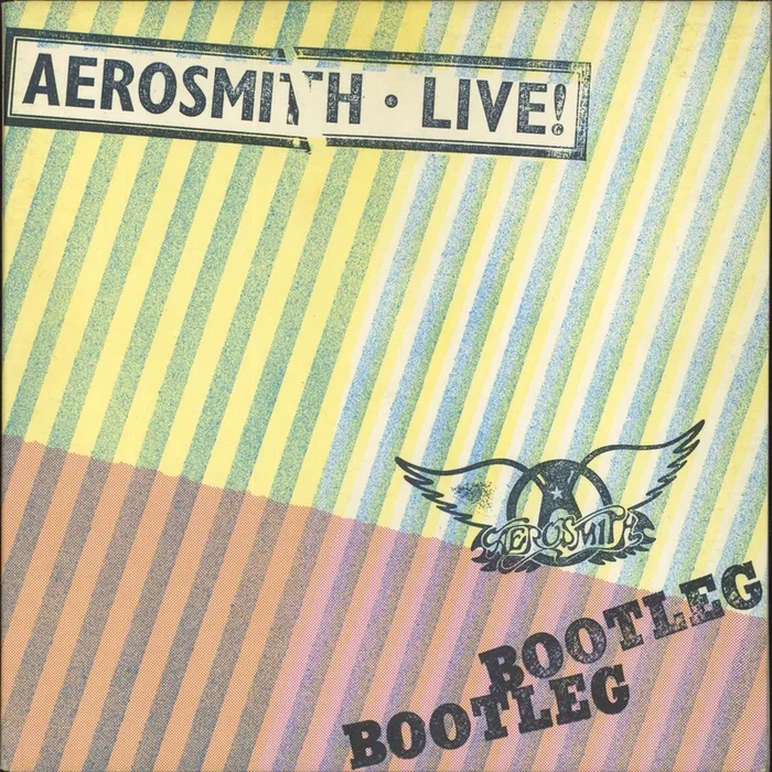 Aerosmith Live! Bootleg + Poster UK 2-LP vinyl set
