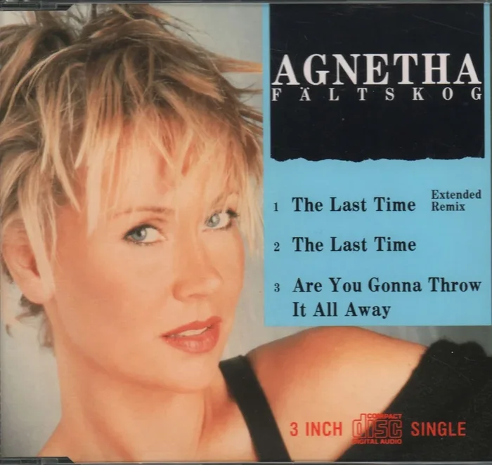 Agnetha Fältskog The Last Time Austrian 3 ” CD single