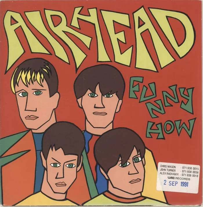 Airhead Funny How UK Promo 7 ” vinyl