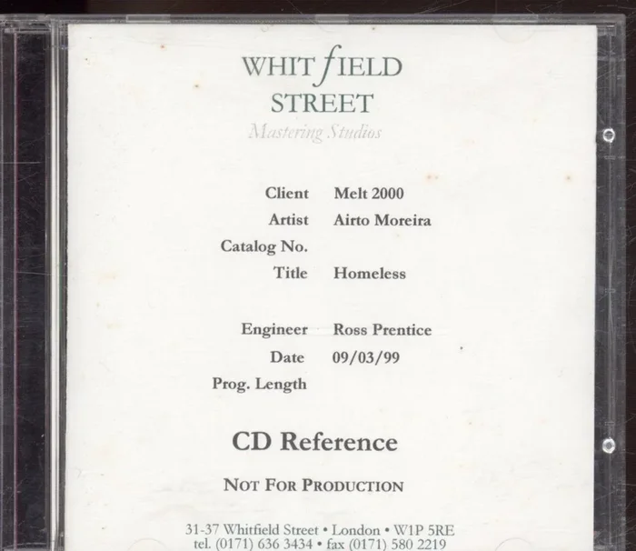 Airto Moreira – Homeless – Cdr