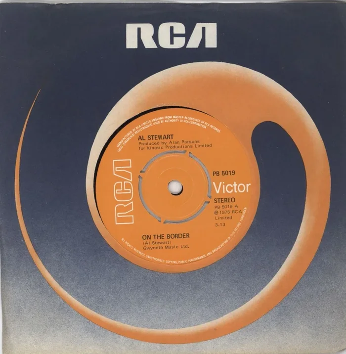 Al Stewart On The Border UK 7 ” vinyl