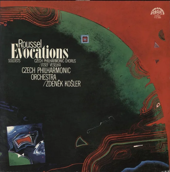 Albert Roussel Evocations Czech Vinyl LP