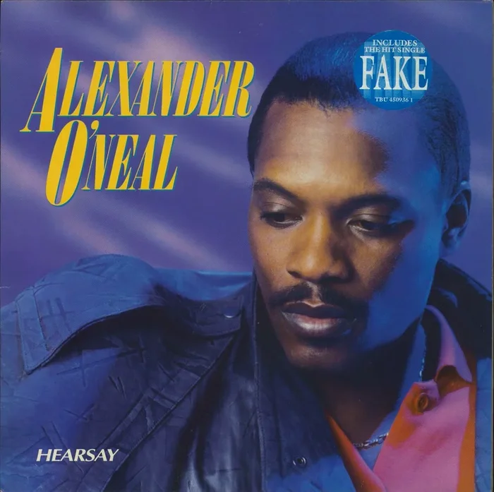 Alexander O’Neal Hearsay – hype stickered p/s UK Vinyl LP