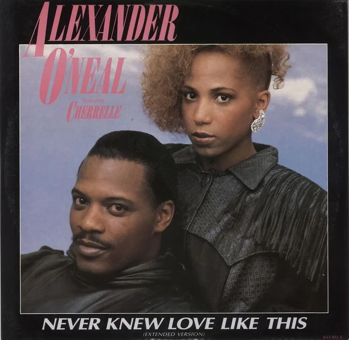 Alexander O’Neal Never Knew Love Like This UK 12 ” vinyl