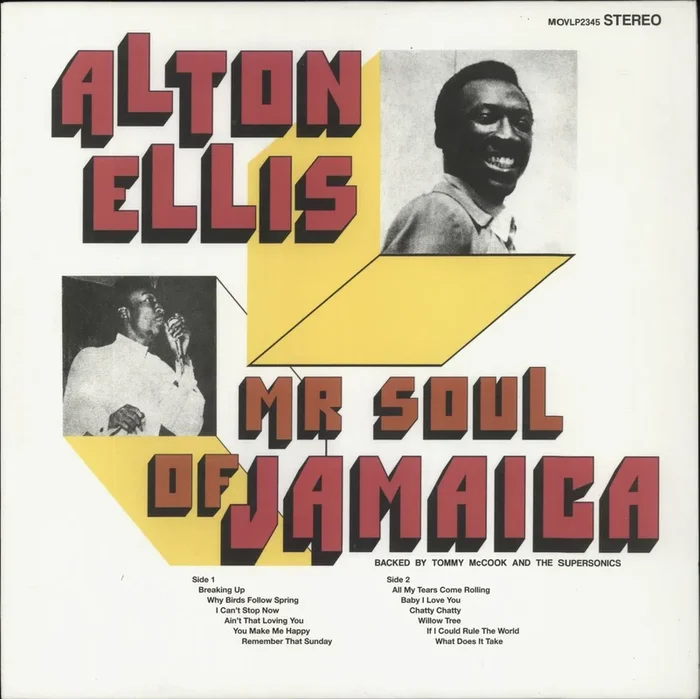Alton Ellis Mr Soul Of Jamaica UK Vinyl LP
