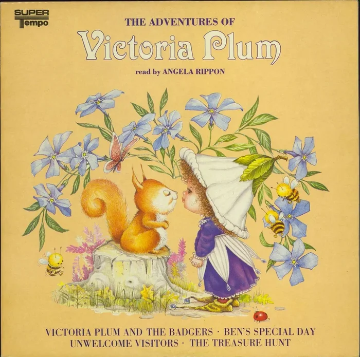 Angela Rippon The Adventures Of Victoria Plum UK Vinyl LP