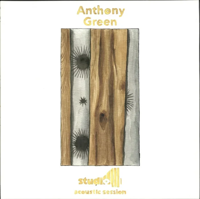 Anthony Green Studio 4 Acoustic Session – Clear with Green & Pink Splatter Vinyl US Vinyl LP