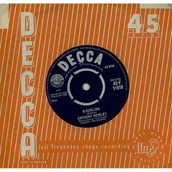 Anthony Newley D-Darling UK 7 ” vinyl