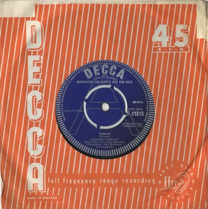 Anthony Newley Tribute UK Promo 7 ” vinyl