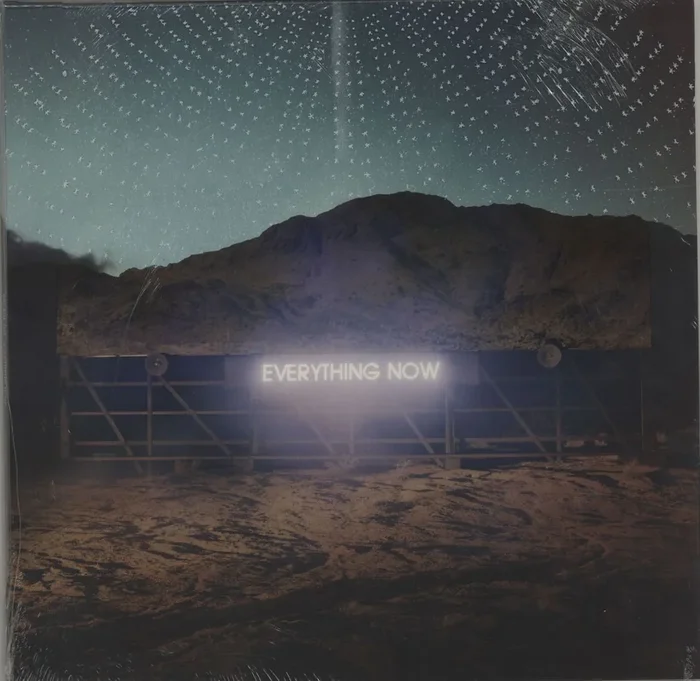 Arcade Fire Everything Now – Blue Vinyl + Night Version Sleeve – Sealed UK Vinyl LP