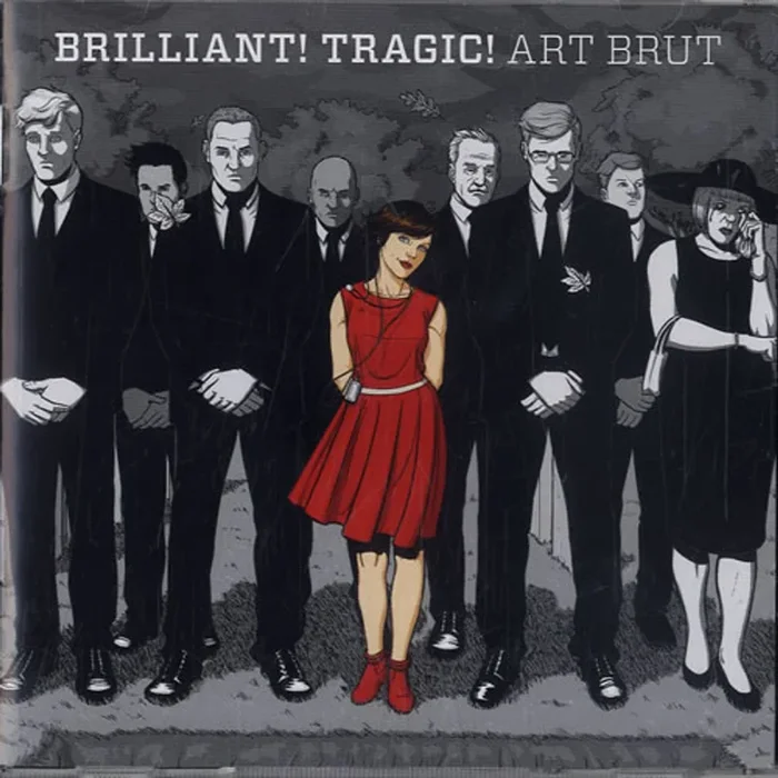 Art Brut Brilliant! Tragic! UK Promo CD album