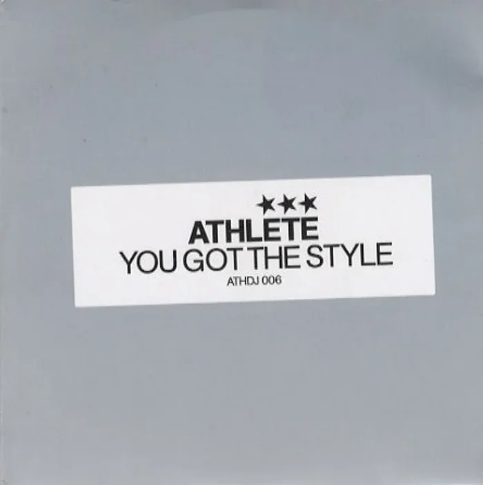 Athlete You Got The Style – reissue UK Promo CD-R acetate