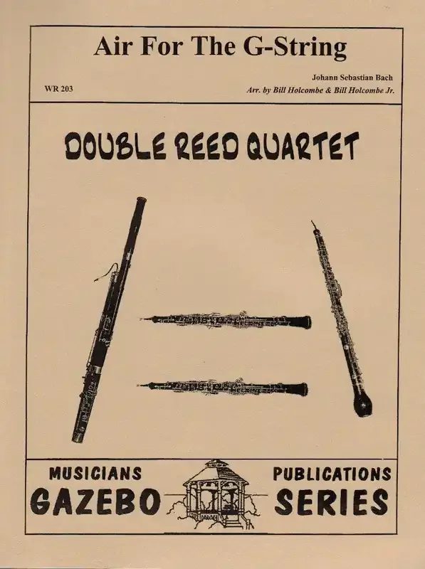 Bach, J.S. % Air for the G String (score & parts) – 2OB/EH/BSN