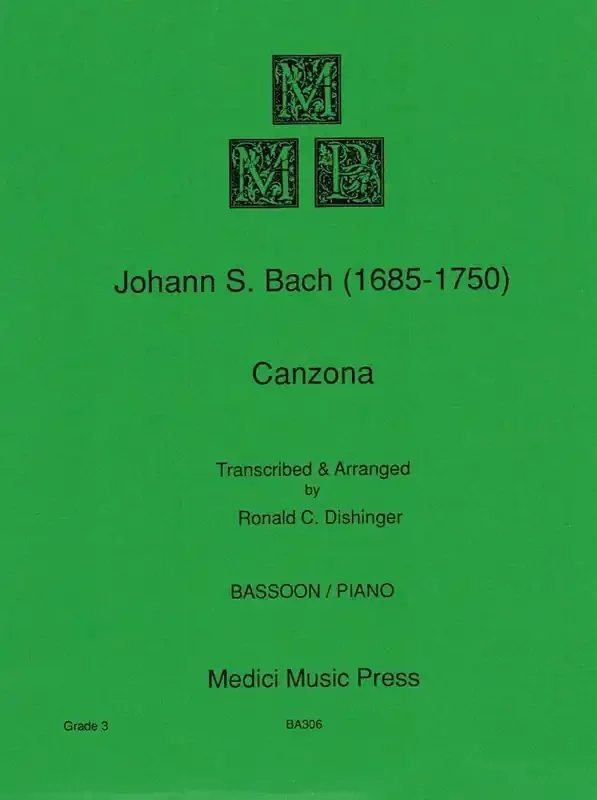 Bach, J.S. % Canzona – BSN/PN