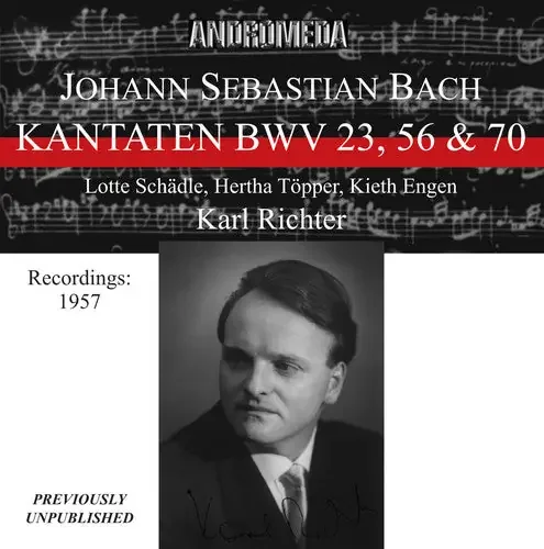 Bach, J.S. / Richter Kantaten BWV 23 56 & 70 – COMPACT DISCS