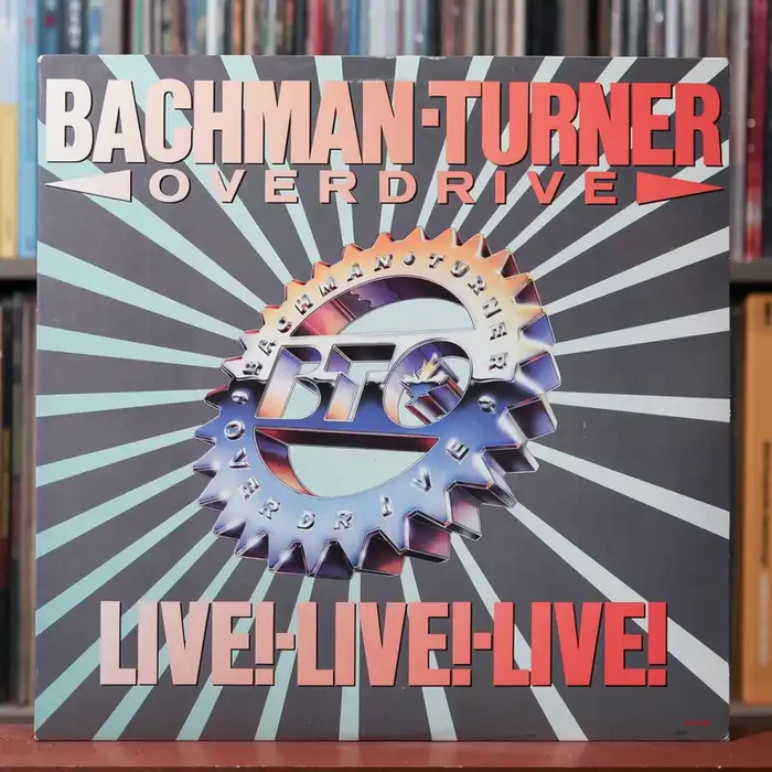 Bachman-Turner Overdrive – Live! Live! Live! – 1986 Curb Records, VG+/EX