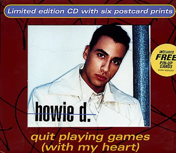 Backstreet Boys Quit Playing Games With My Heart + postcards US CD single