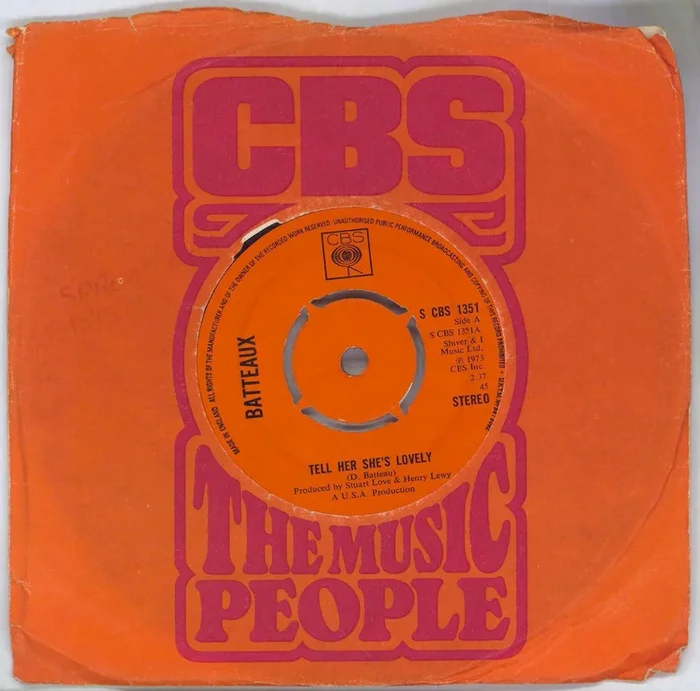 Batteaux Tell Her She’s Lovely UK 7 ” vinyl