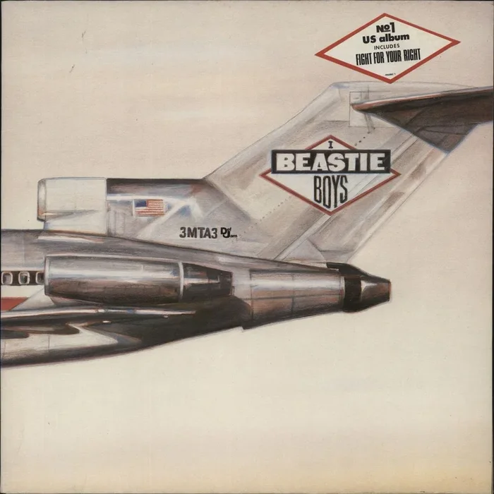 Beastie Boys Licensed To Ill – Hype-Sticker Dutch Vinyl LP