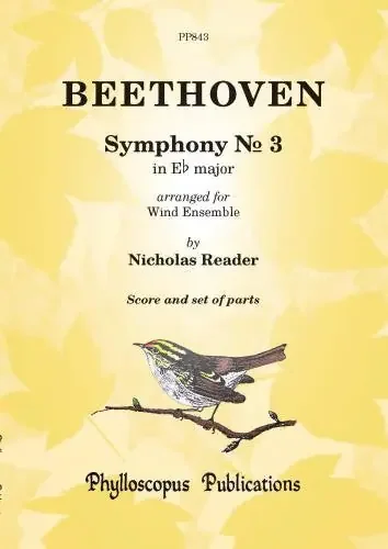 Beethoven, Ludwig van % Symphony 3 “Eroica” (score & parts) – 2FL/2OB/2CL/3HN/2BSN/CBSN/opt. TIMPANI