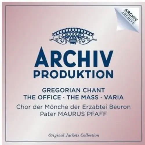 Benedictine Abbey of St. Martin, Beuron, Monk‘s Choir Gregorian Chant The Office / the Mass / Varia – COMPACT DISCS