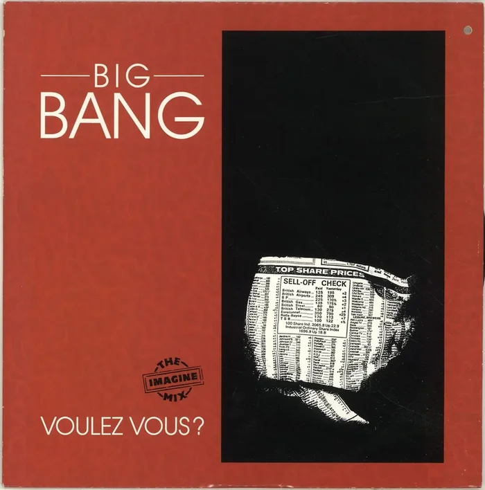 BIG BANG Voulez Vous? – Remix UK 12 ” vinyl