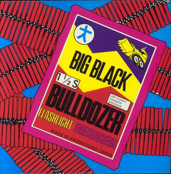 Big Black Bulldozer + Poster US 12 ” vinyl