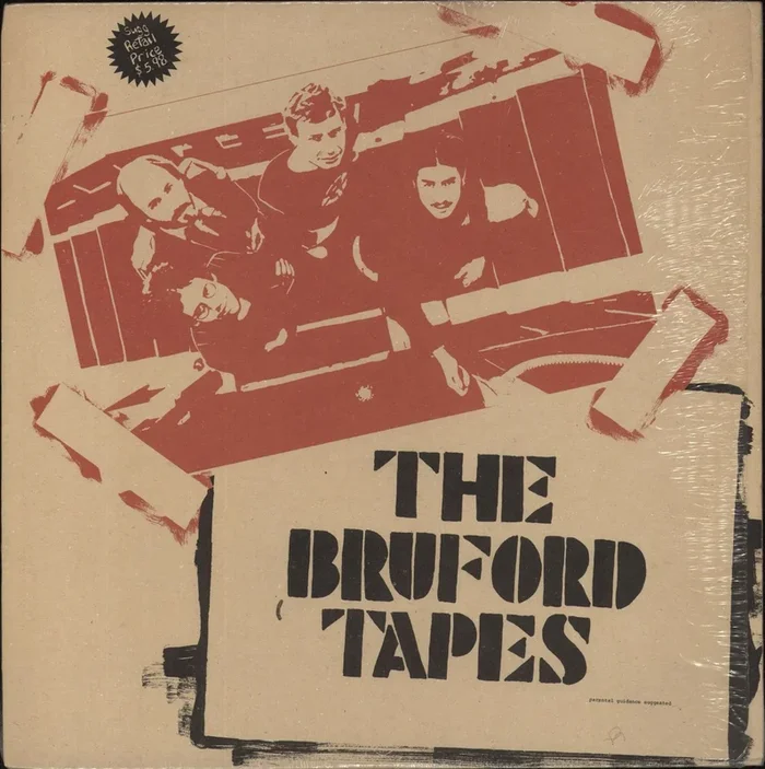 Bill Bruford The Bruford Tapes – Open Shrink Canadian Vinyl LP