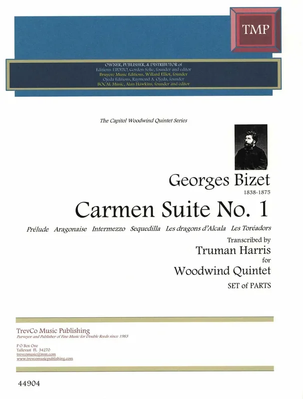 Bizet, Georges % Carmen Suite 1 (parts only) – WW5