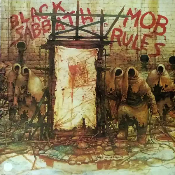 Black Sabbath – Mob Rules (LP, Album) (Very Good (VG))