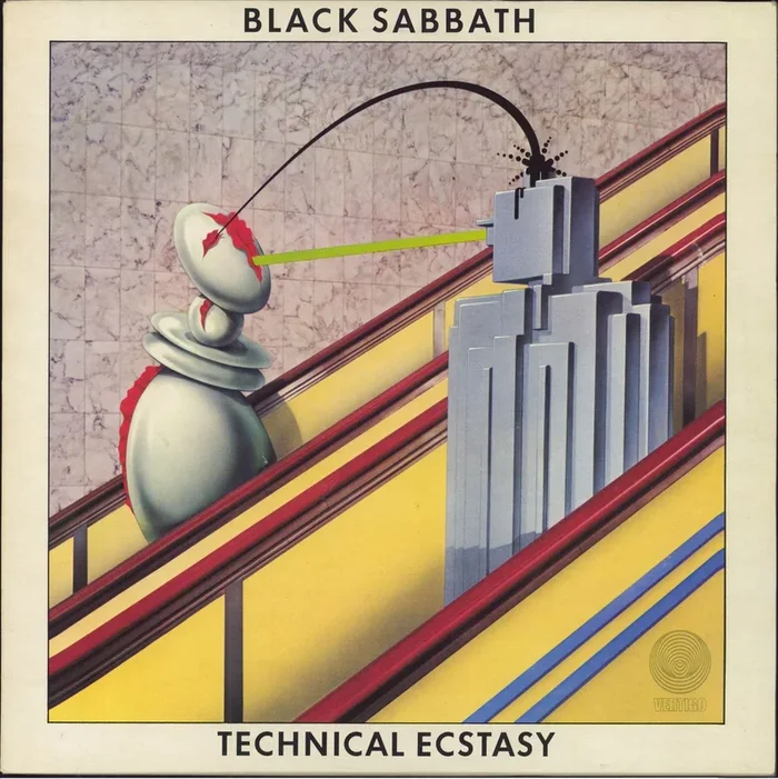 Black Sabbath Technical Ecstasy + Insert – EX UK Vinyl LP