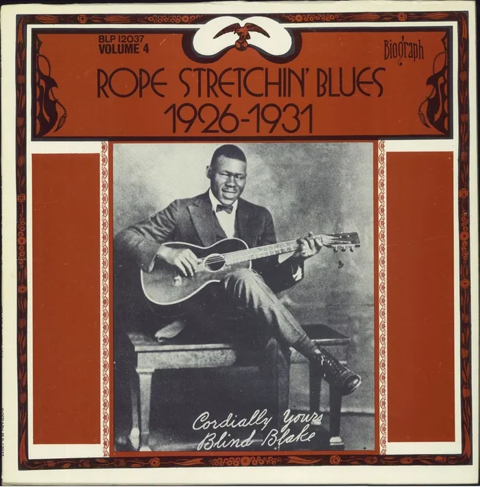 Blind Blake Vol 4: Rope Stretchin’ Blues 1926-1931 US Vinyl LP
