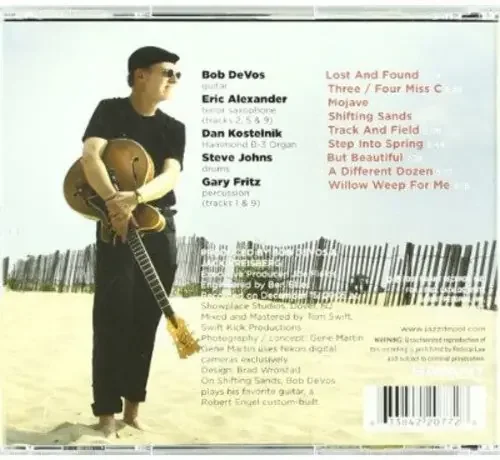 Bob DeVos Shifting Sands – COMPACT DISCS