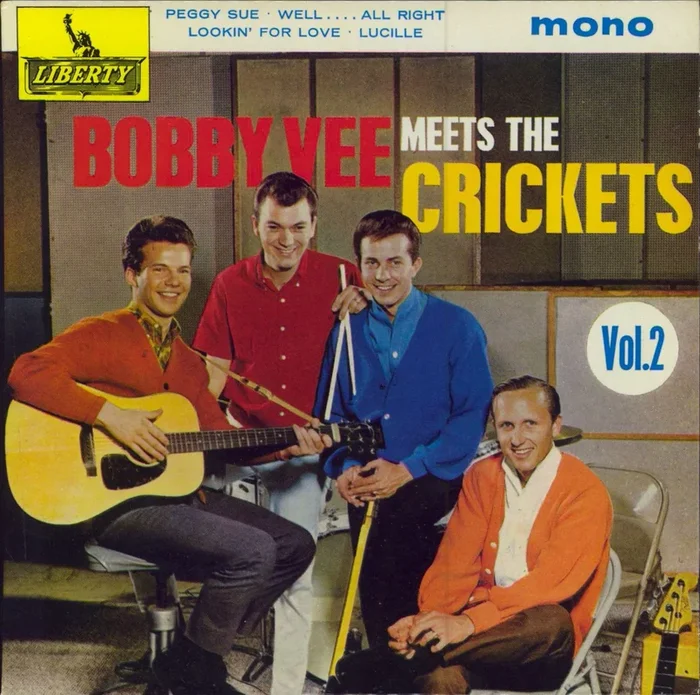 Bobby Vee Bobby Vee Meets The Crickets Vol.2 UK 7 ” vinyl