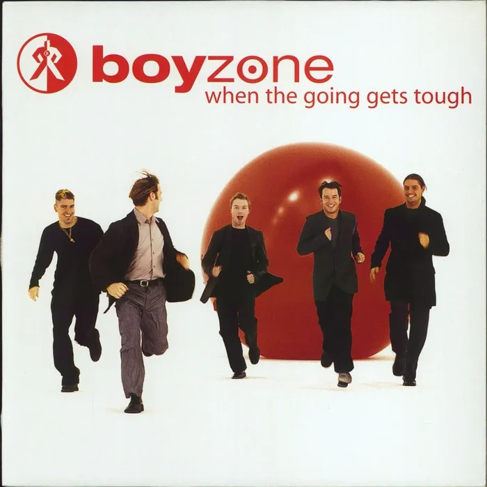 Boyzone When The Going Gets Tough – French DJ French Promo 12 ” vinyl