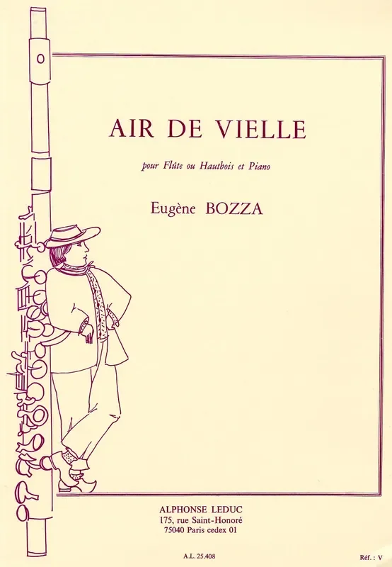 Bozza, Eugene % Air de Vielle-OB/PN or FL/PN
