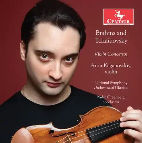 Brahms / Kaganovskiy Violin Concertos – COMPACT DISCS
